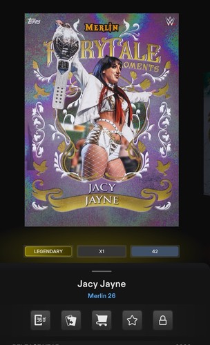Topps wwe slam - topps, jacy