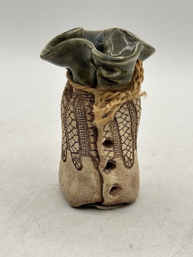 Vaso ceramica con - vaso, cime
