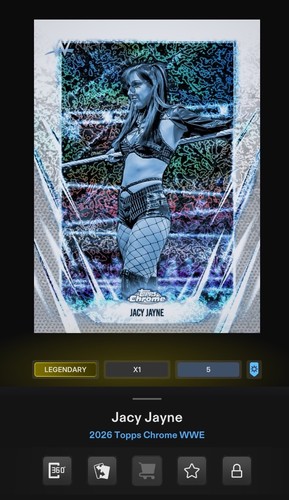 Topps wwe slam jacy - topps,
